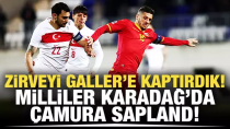 Zirveyi Galler'e kaptırdık! Milliler Karadağ'da çamura saplandı