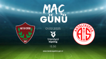 Hatayspor Antalyaspor'u ağırlayacak