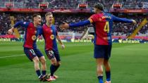 Barcelona 4 golle zirvede