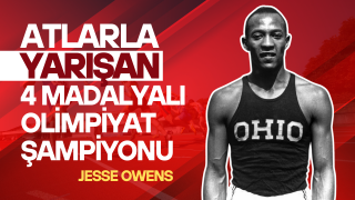 Atlarla Yarışan 4 Madalyalı Olimpiyat Şampiyonu Jesse Owens