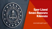 Spor Lisesi Başvuru Kılavuzu Yayınlandı