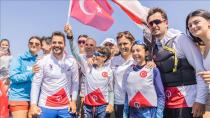 Milli yelkencilerden 1 altın 1 bronz madalya