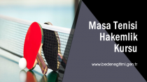 Masa Tenisi Hakem Kursu