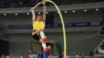 Duplantis 12. kez rekor sevinci yaşadı
